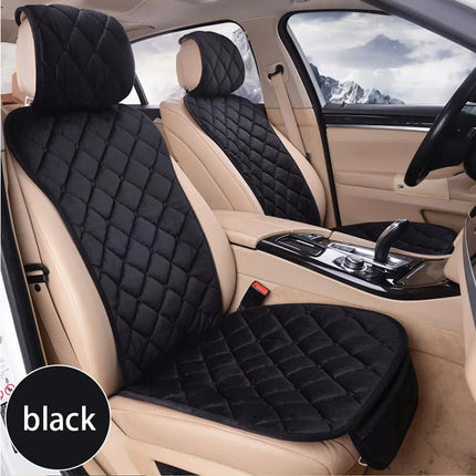 Pink Plush Car Seat Cover