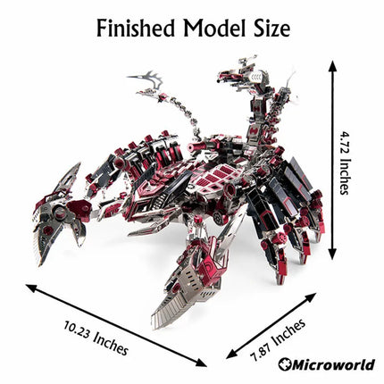 3D Metal Scorpion Puzzle