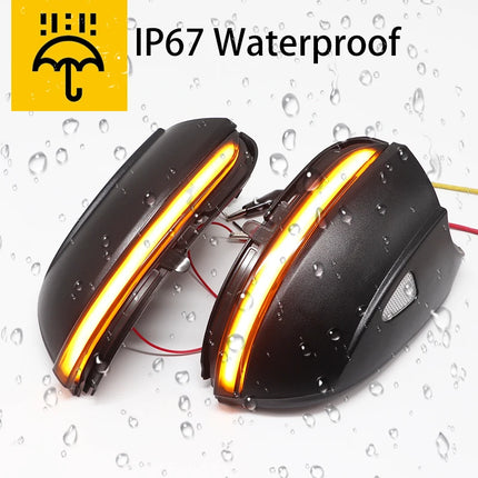 Dynamic LED Mirror Turn Signals