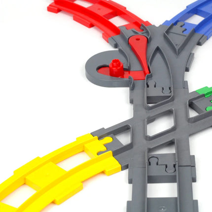 Large Building Block Train Set