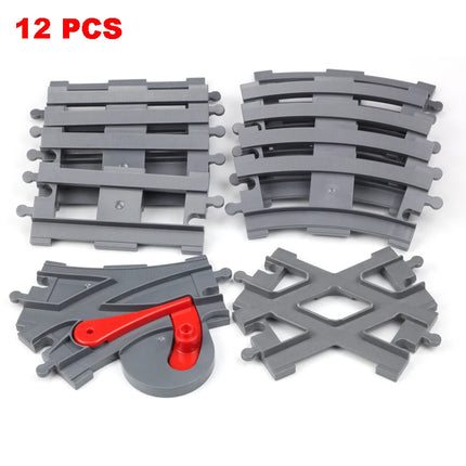 Large Building Block Train Set