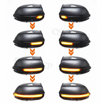 Dynamic LED Mirror Turn Signals