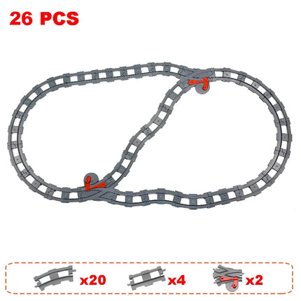 Large Building Block Train Set