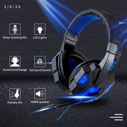 LED Gaming Headset