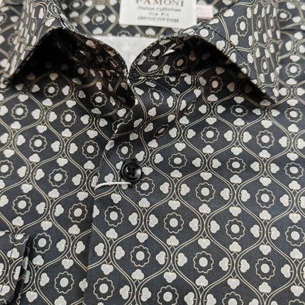 Men’s Geometric Slim Fit Shirt