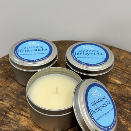 Japanese Honeysuckle Soy Candle  - Essential Oil Candles