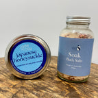 Candle & Soak Bath Salts Gift Set