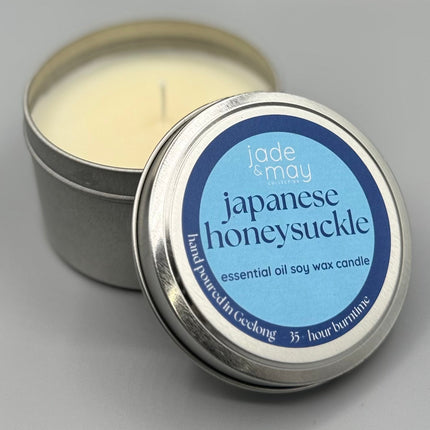 Japanese Honeysuckle Soy Candle  - Essential Oil Candles