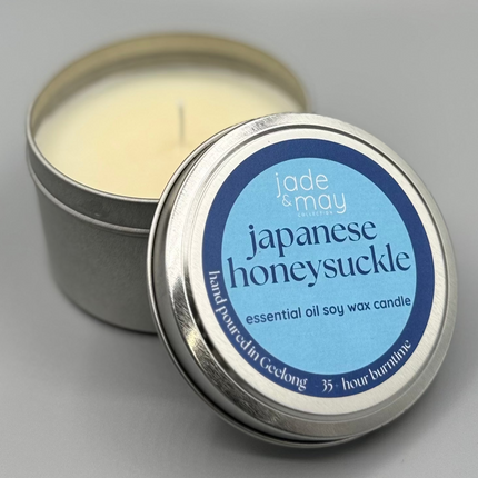 Japanese Honeysuckle Soy Candle  - Essential Oil Candles