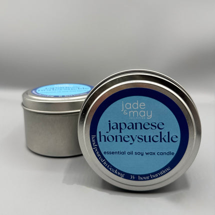 Japanese Honeysuckle Soy Candle  - Essential Oil Candles