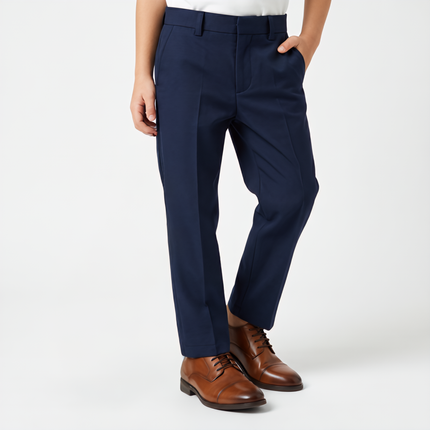 Boys Slim Fit Formal Pants