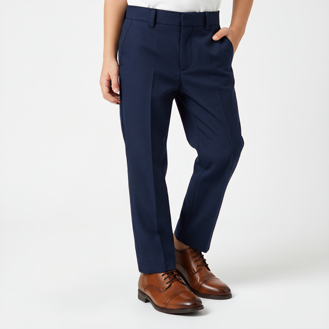 Boys Slim Fit Formal Pants