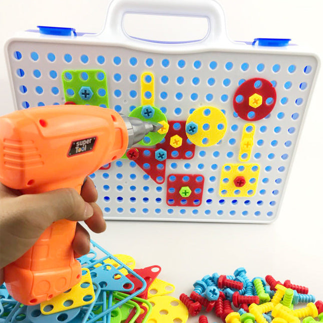 Interactive Electric Drill Toy Set
