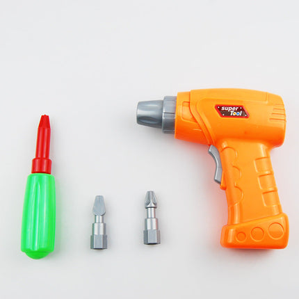 Interactive Electric Drill Toy Set