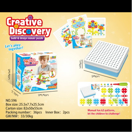 Interactive Electric Drill Toy Set