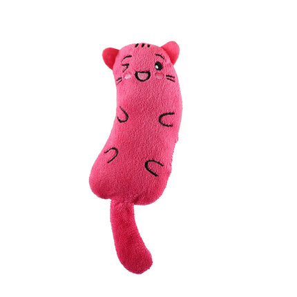 Interactive Catnip Plush Cat Toy