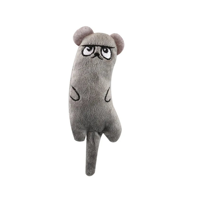 Interactive Catnip Plush Cat Toy