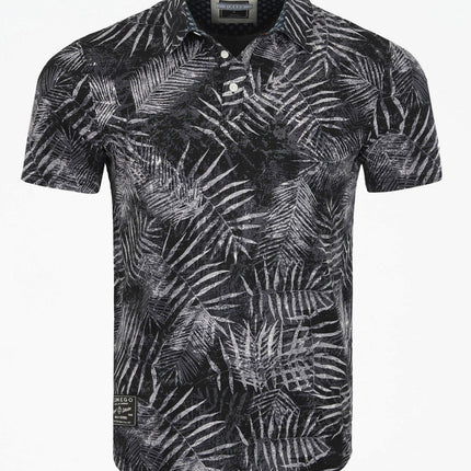 ZIMEGO Mens Short Sleeve Golf Polo Stretch Office Casual Holiday T-Shirt-0