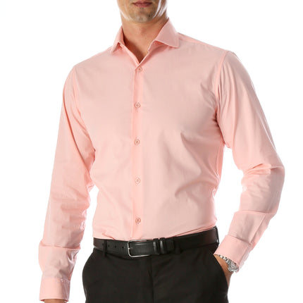 Men’s Pink Slim Fit Shirt