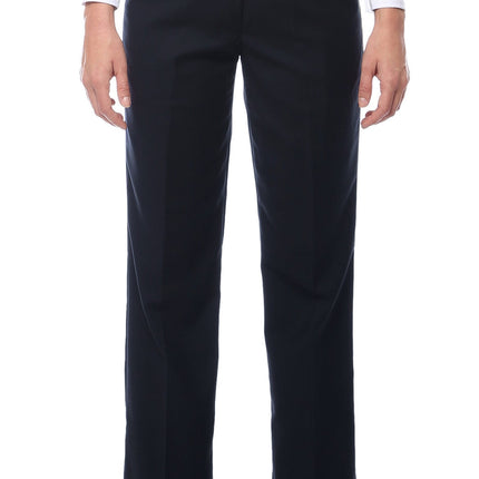 Womens 2789 Navy Elastic Waistband Dress Pants