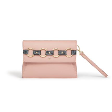 Alder Nude Clutch & Cross-Body Bag