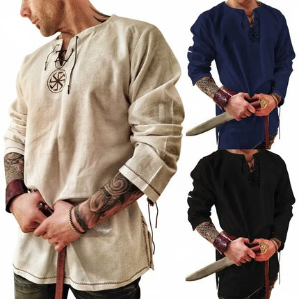 Men’s Medieval Viking Tunic Shirt