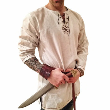 Men’s Medieval Viking Tunic Shirt