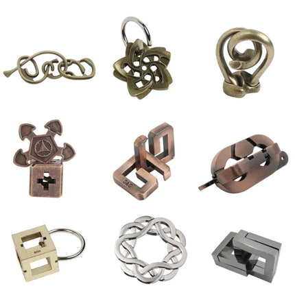 Metal Puzzle IQ Challenge Game