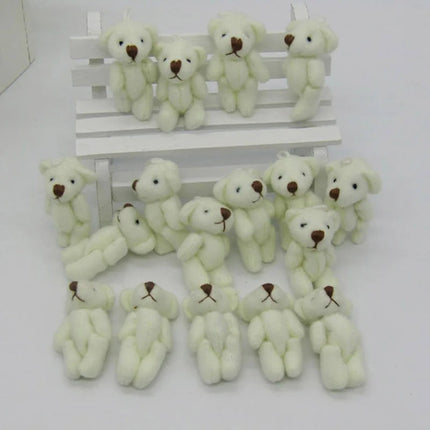 Mini Teddy Bear Plush Toy Set