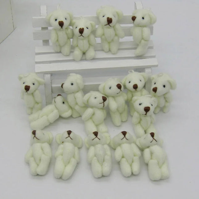 Mini Teddy Bear Plush Toy Set
