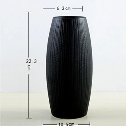 Ceramic Retro Vase Handmade Home Decor