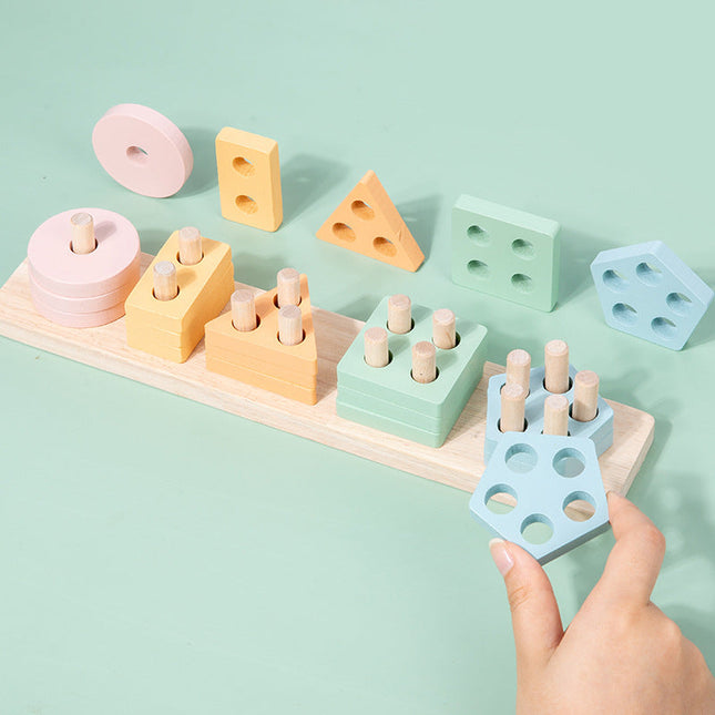 Montessori Geometric Shape Toy Set