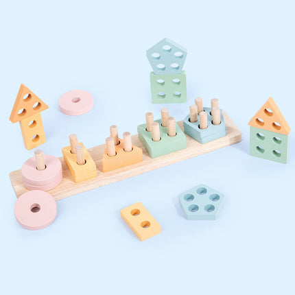 Montessori Geometric Shape Toy Set