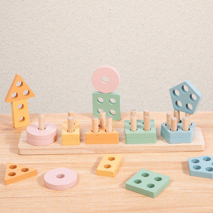 Montessori Geometric Shape Toy Set