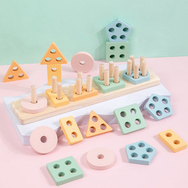 Montessori Geometric Shape Toy Set