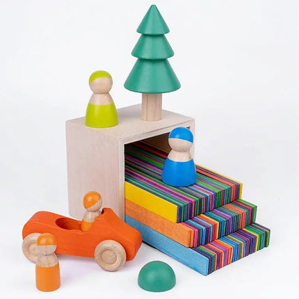 Montessori Learning Sticks Set