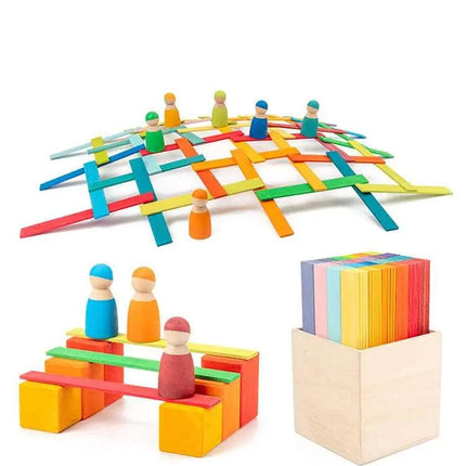Montessori Learning Sticks Set
