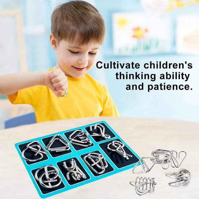 Montessori Metal Educational Toy Set