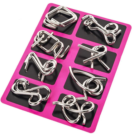 Montessori Puzzle Wire IQ Training Set