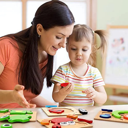 Montessori Wooden 3D Puzzle
