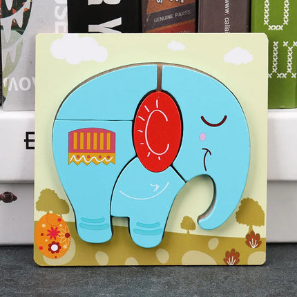 Montessori Wooden 3D Puzzle
