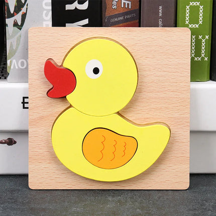 Montessori Wooden 3D Puzzle