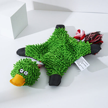 Plush Duck Dog Toy