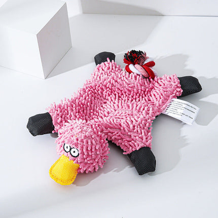 Plush Duck Dog Toy