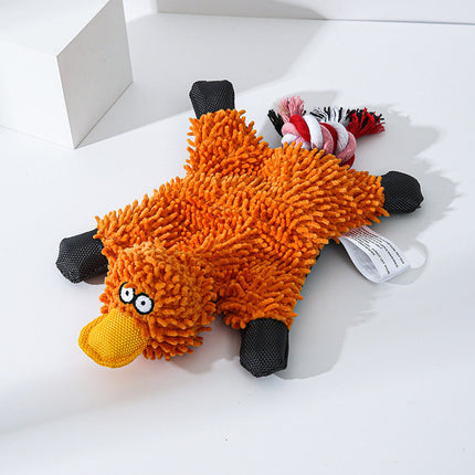 Plush Duck Dog Toy