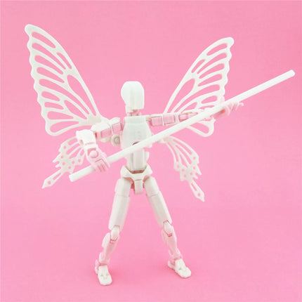 Multi-Joint Lucky Action Figure
