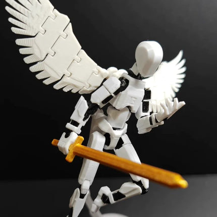 Multi-Joint Lucky Action Figure