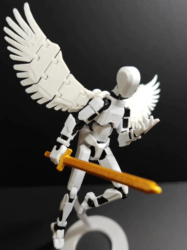 Multi-Joint Lucky Action Figure