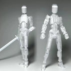 Full transparency (spell good delivery) send 3 sets of hand shape +4 weapons 15cm(Bracket)