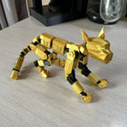 Robot Dog Gold Black